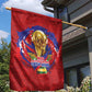 Haiti Grenadye Alaso Garden Flag Red Nou Retounen Anko 1974-2026 - African Pride