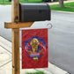 Haiti Grenadye Alaso Garden Flag Red Nou Retounen Anko 1974-2026 - African Pride