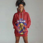 Custom Haiti Grenadye Alaso Hoodie Dress Red Nou Retounen Anko 1974-2026 - African Pride
