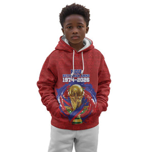 Custom Haiti Grenadye Alaso Kid Hoodie Red Nou Retounen Anko 1974-2026 - African Pride
