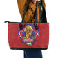 Haiti Grenadye Alaso Leather Tote Bag Red Nou Retounen Anko 1974-2026 - African Pride