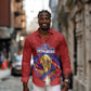 Custom Haiti Grenadye Alaso Long Sleeve Button Shirt Red Nou Retounen Anko 1974-2026 - African Pride