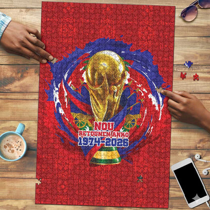 Haiti Grenadye Alaso Puzzle Red Nou Retounen Anko 1974-2026 - African Pride
