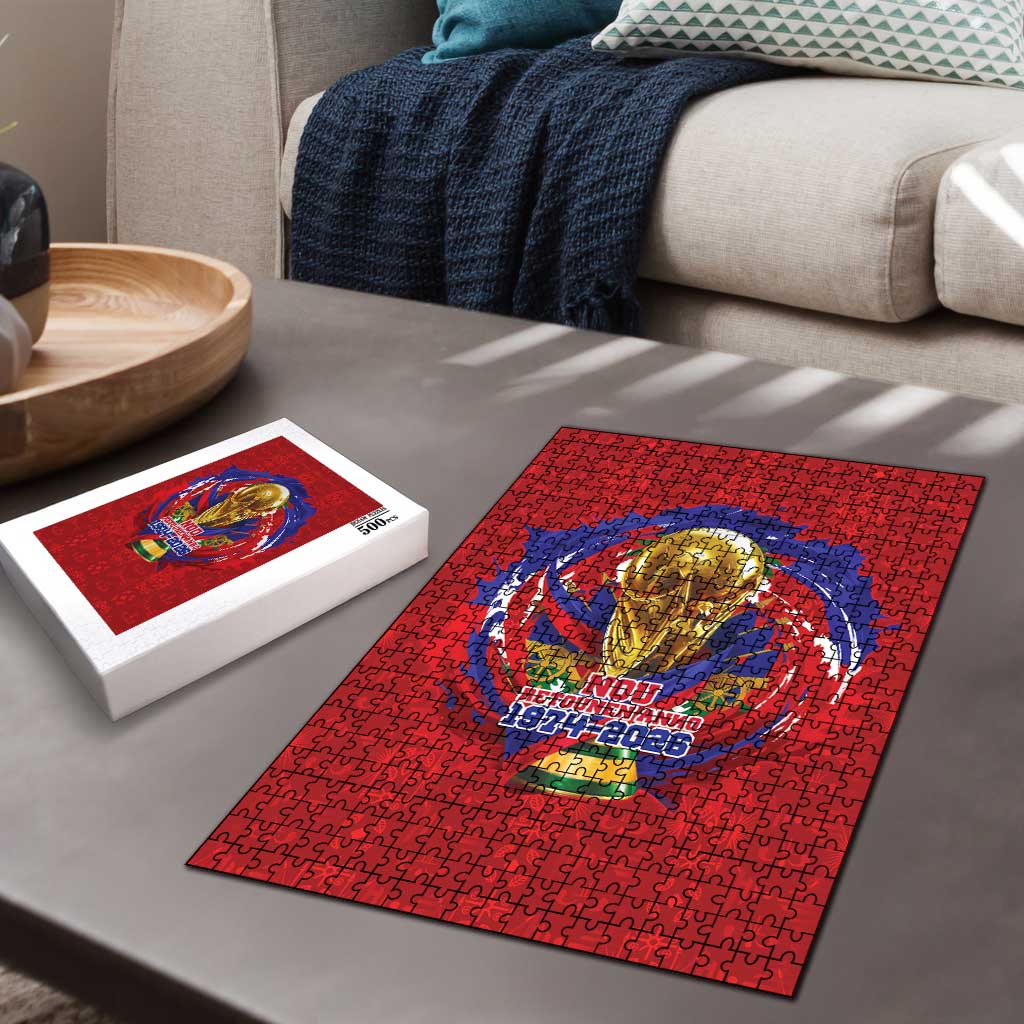 Haiti Grenadye Alaso Puzzle Red Nou Retounen Anko 1974-2026 - African Pride