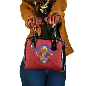 Haiti Grenadye Alaso Shoulder Handbag Red Nou Retounen Anko 1974-2026 - African Pride