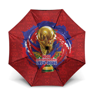 Haiti Grenadye Alaso Umbrella Red Nou Retounen Anko 1974-2026 - African Pride