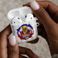 Haiti Grenadye Alaso AirPods Case White Nou Retounen Anko 1974-2026 - African Pride