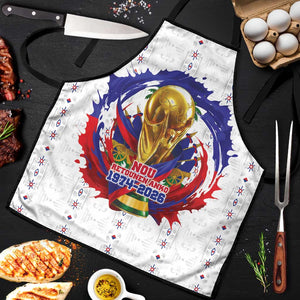 Haiti Grenadye Alaso Apron White Nou Retounen Anko 1974-2026 - African Pride