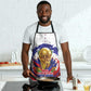 Haiti Grenadye Alaso Apron White Nou Retounen Anko 1974-2026 - African Pride
