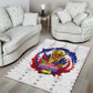 Haiti Grenadye Alaso Area Rug White Nou Retounen Anko 1974-2026 - African Pride