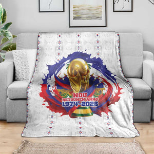 Haiti Grenadye Alaso Blanket White Nou Retounen Anko 1974-2026 - African Pride