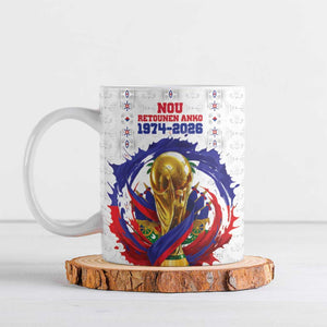 Custom Haiti Grenadye Alaso Ceramic Mug White Nou Retounen Anko 1974-2026 - African Pride