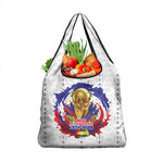 Haiti Grenadye Alaso Grocery Bag White Nou Retounen Anko 1974-2026 - African Pride