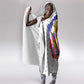 Haiti Grenadye Alaso Hooded Blanket White Nou Retounen Anko 1974-2026 - African Pride