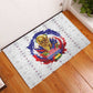 Haiti Grenadye Alaso Rubber Doormat White Nou Retounen Anko 1974-2026 - African Pride