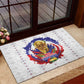 Haiti Grenadye Alaso Rubber Doormat White Nou Retounen Anko 1974-2026 - African Pride