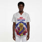 Custom Haiti Grenadye Alaso Scrub Top White Nou Retounen Anko 1974-2026 - African Pride