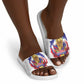 Haiti Grenadye Alaso Slide Sandals White Nou Retounen Anko 1974-2026 - African Pride