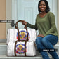 Haiti Grenadye Alaso Travel Bag White Nou Retounen Anko 1974-2026 - African Pride