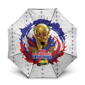 Haiti Grenadye Alaso Umbrella White Nou Retounen Anko 1974-2026 - African Pride