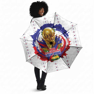Haiti Grenadye Alaso Umbrella White Nou Retounen Anko 1974-2026 - African Pride