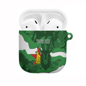 Custom Zimbabwe Rugby 2026 AirPods Case Go Sables Sporty Grunge Style