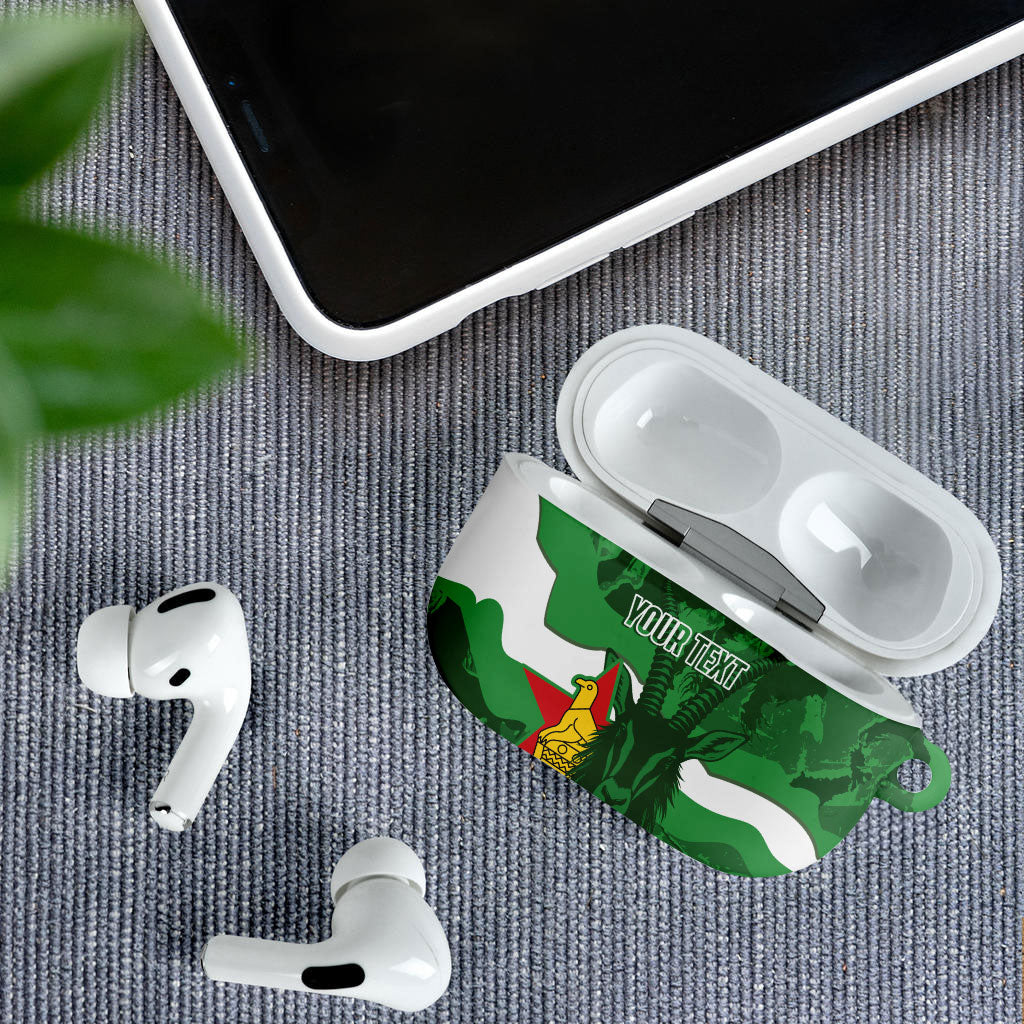 Custom Zimbabwe Rugby 2026 AirPods Case Go Sables Sporty Grunge Style