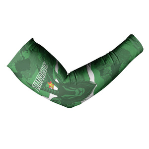 Custom Zimbabwe Rugby 2026 Arm Sleeves Go Sables Sporty Grunge Style