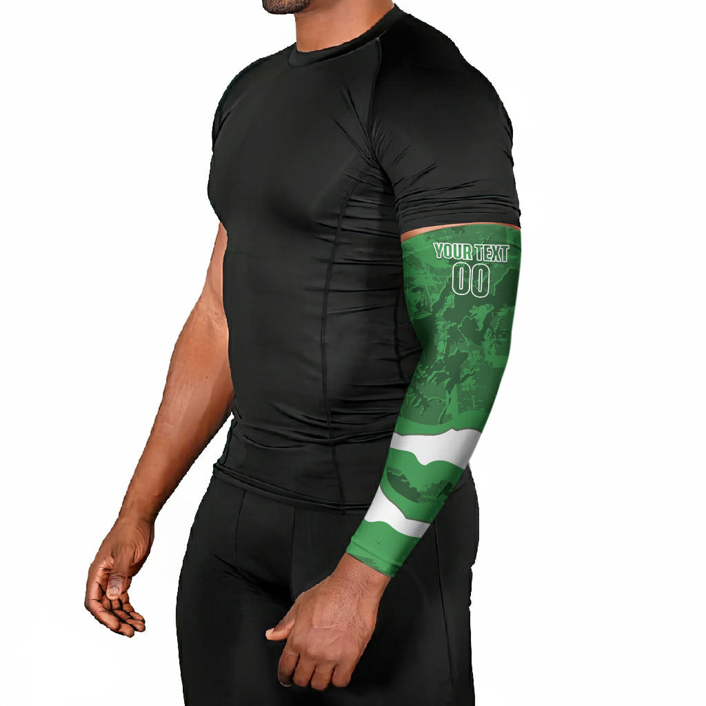 Custom Zimbabwe Rugby 2026 Arm Sleeves Go Sables Sporty Grunge Style