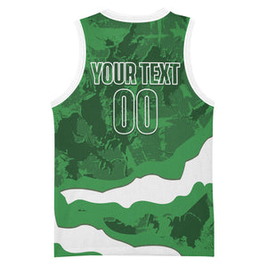 Custom Zimbabwe Rugby 2026 Basketball Jersey Go Sables Sporty Grunge Style