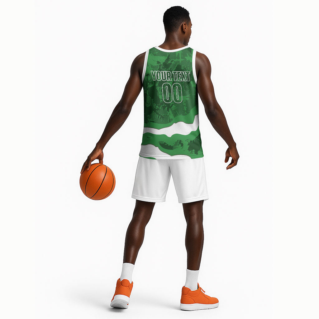 Custom Zimbabwe Rugby 2026 Basketball Jersey Go Sables Sporty Grunge Style