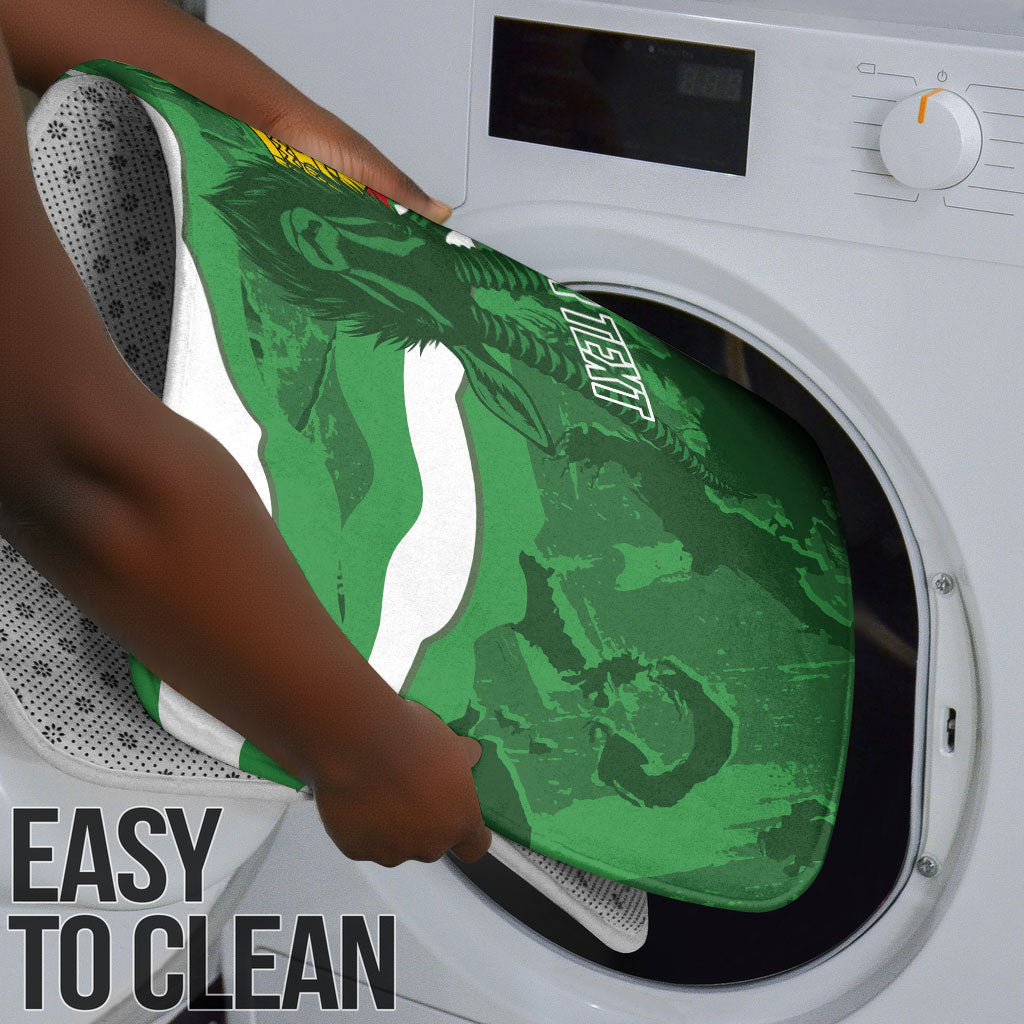 Custom Zimbabwe Rugby 2026 Bathroom Set Go Sables Sporty Grunge Style