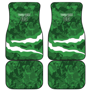 Custom Zimbabwe Rugby 2026 Car Mats Go Sables Sporty Grunge Style