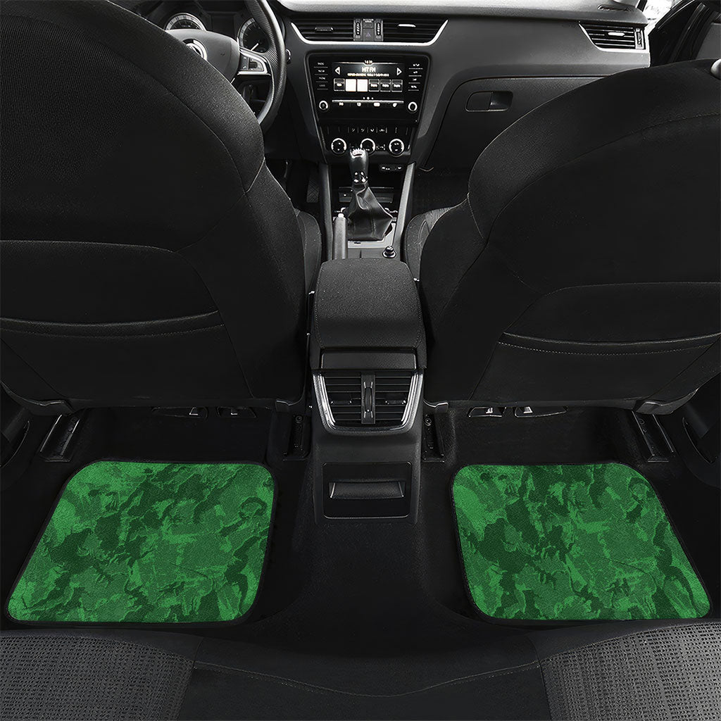 Custom Zimbabwe Rugby 2026 Car Mats Go Sables Sporty Grunge Style