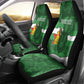 Custom Zimbabwe Rugby 2026 Car Seat Cover Go Sables Sporty Grunge Style