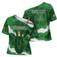 Custom Zimbabwe Rugby 2026 Cross Shoulder Shirt Go Sables Sporty Grunge Style
