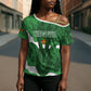 Custom Zimbabwe Rugby 2026 Cross Shoulder Shirt Go Sables Sporty Grunge Style