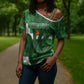 Custom Zimbabwe Rugby 2026 Cross Shoulder Shirt Go Sables Sporty Grunge Style