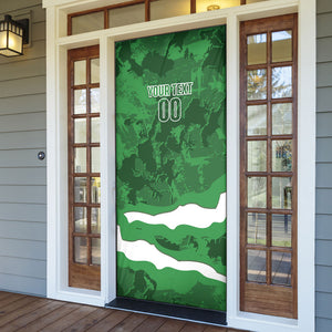 Custom Zimbabwe Rugby 2026 Door Cover Go Sables Sporty Grunge Style