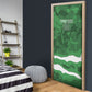 Custom Zimbabwe Rugby 2026 Door Cover Go Sables Sporty Grunge Style