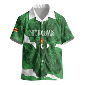 Custom Zimbabwe Rugby 2026 Kid Hawaiian Shirt Go Sables Sporty Grunge Style