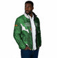 Custom Zimbabwe Rugby 2026 Padded Jacket Go Sables Sporty Grunge Style