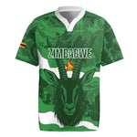 Custom Zimbabwe Rugby 2026 Rugby Jersey Go Sables Sporty Grunge Style