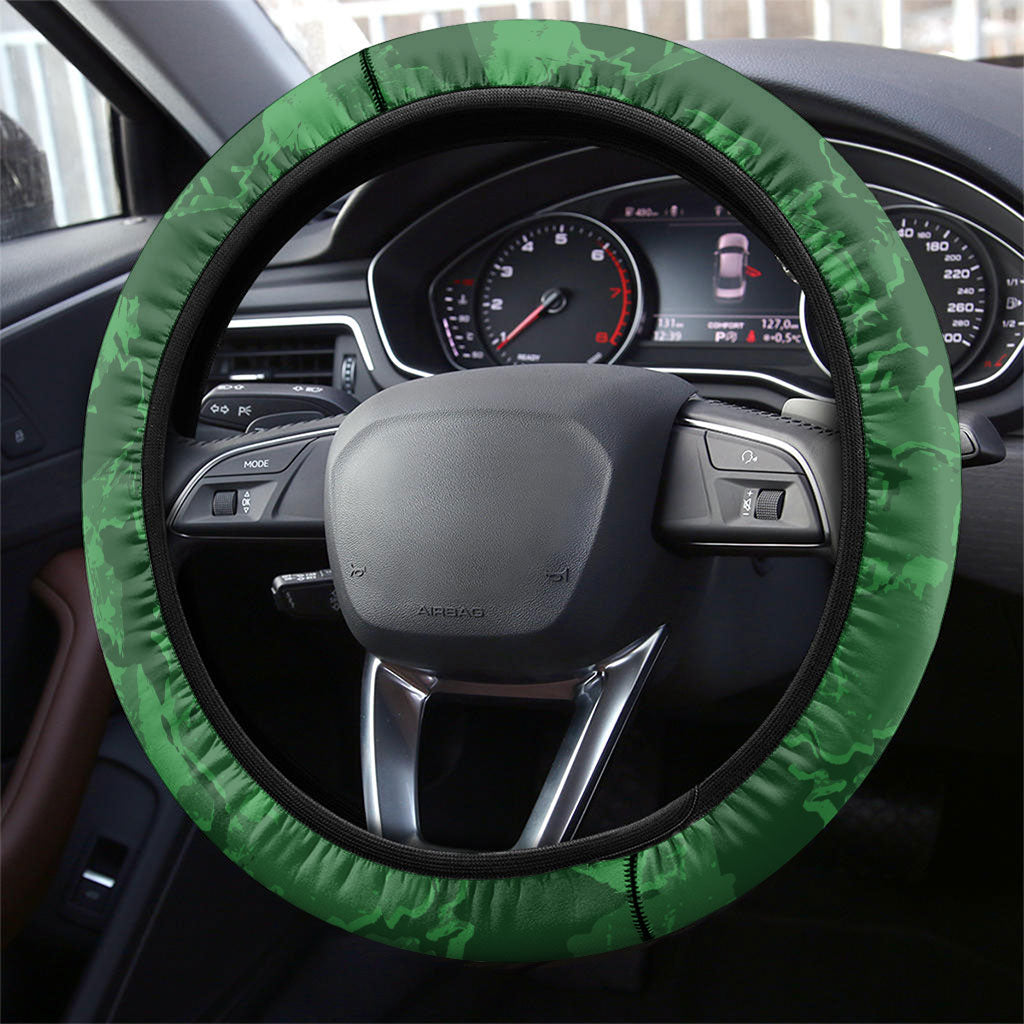 Zimbabwe Rugby 2026 Steering Wheel Cover Go Sables Sporty Grunge Style