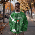 Custom Zimbabwe Rugby 2026 Sweatshirt Go Sables Sporty Grunge Style