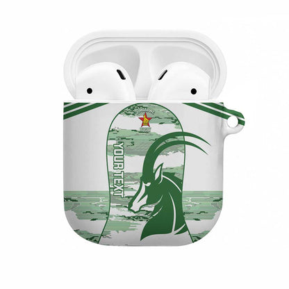 Zimbabwe Rugby Custom AirPods Case Come On Sables White Version