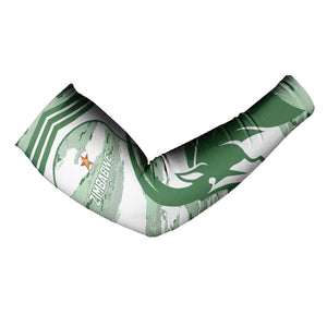 Zimbabwe Rugby Custom Arm Sleeves Come On Sables White Version