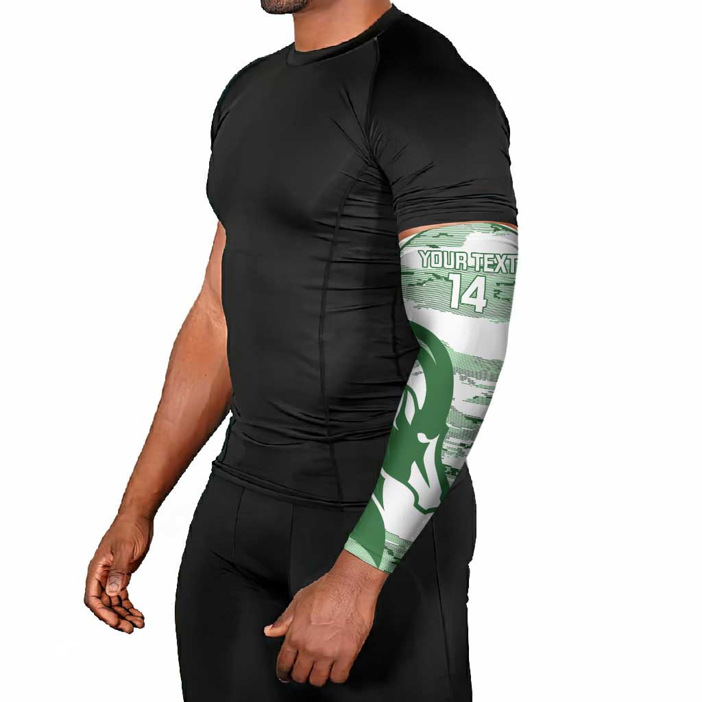 Zimbabwe Rugby Custom Arm Sleeves Come On Sables White Version