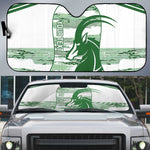 Zimbabwe Rugby Custom Auto Sun Shade Come On Sables White Version