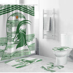 Zimbabwe Rugby Custom Bathroom Set Come On Sables White Version